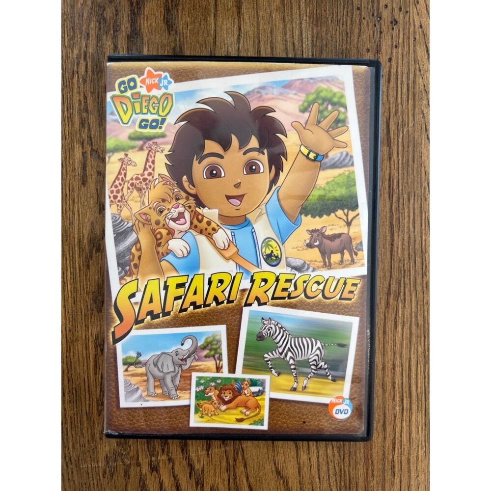 Go Diego Go Safari Rescue DVD Animated Kids Adventure 2007